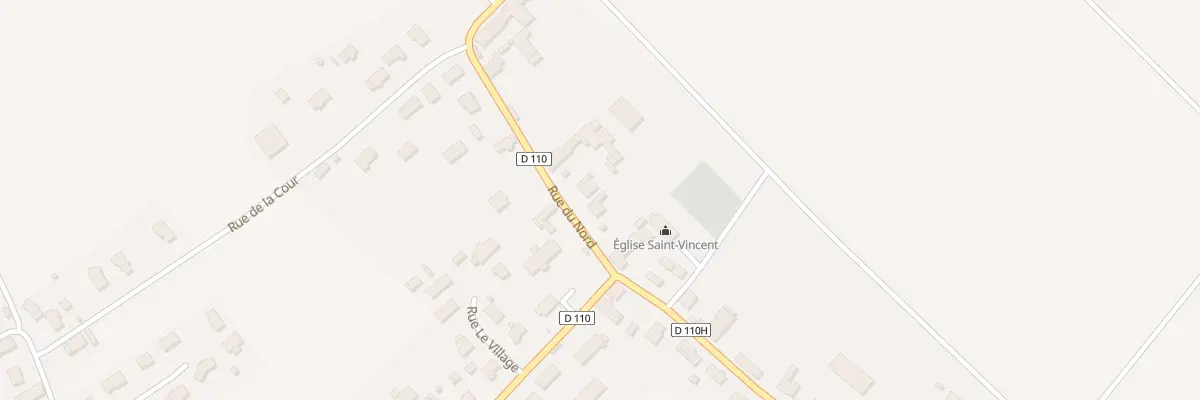 Plan du 2 Rue du Nord à Pluvet