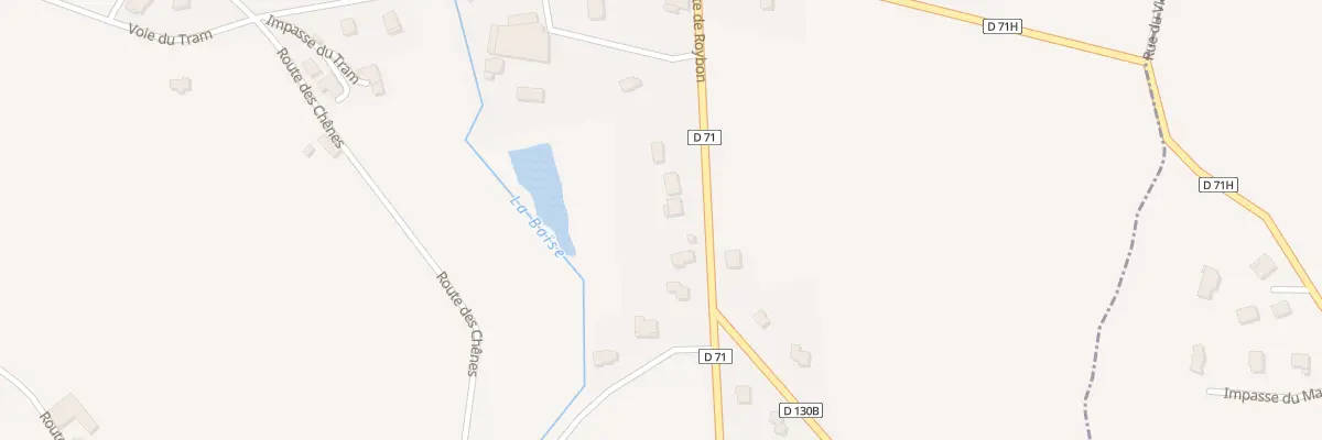Plan du 624 Rte de Roybon à Saint-Siméon-de-Bressieux
