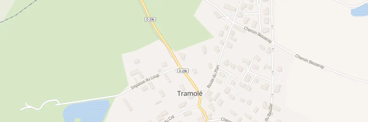 Plan du 96 Rte de Culin à Tramolé