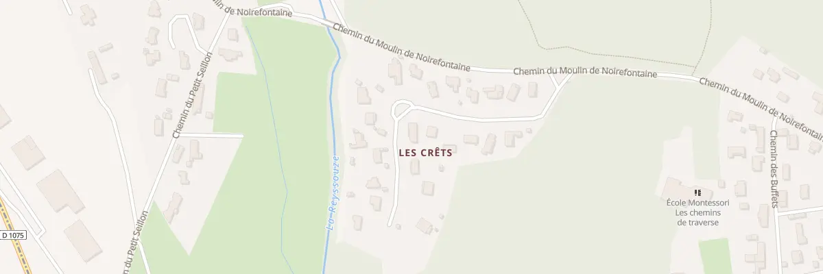 Plan du 5279 Bois des Crets à Montagnat