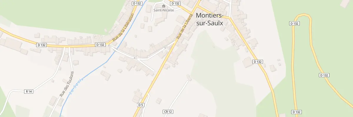 Plan du 23 Rue de la Liberté à Montiers-sur-Saulx