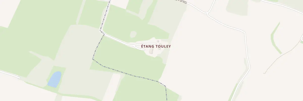 Plan du 260 Imp de l’Etang Touley à Montjay