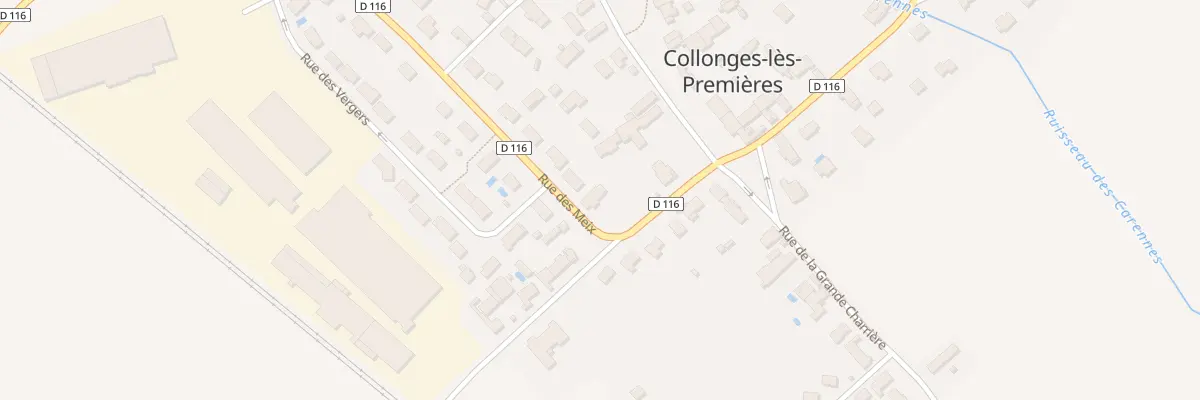 Plan du 2 Rue des Meix à Collonges-et-Premières