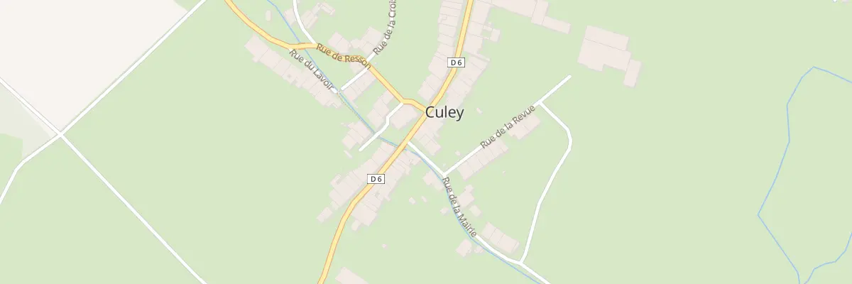 Plan du 1 Rue de la Mairie à Culey