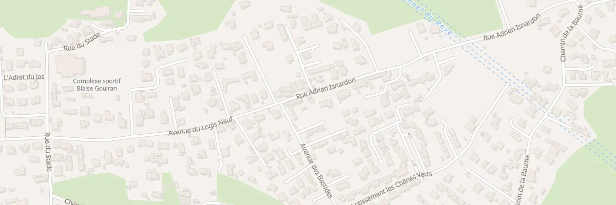 Plan du 4 Rue Adrien Isnardon au Rove