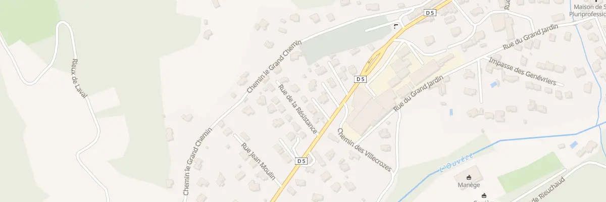 Plan du 6 Rue de la Résistance à Buis-les-Baronnies
