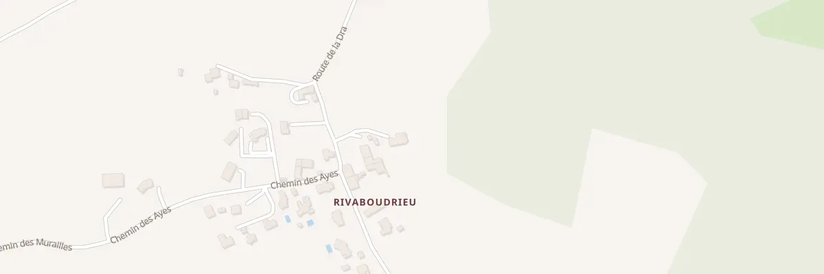 Plan du 547 Che de la Dret à Maubec
