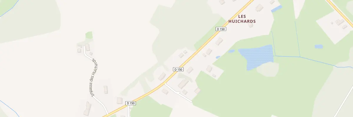 Plan du 400 Rte des Huichards à Bruailles