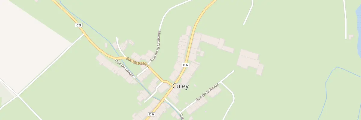 Plan du 23 Rue Principale à Culey