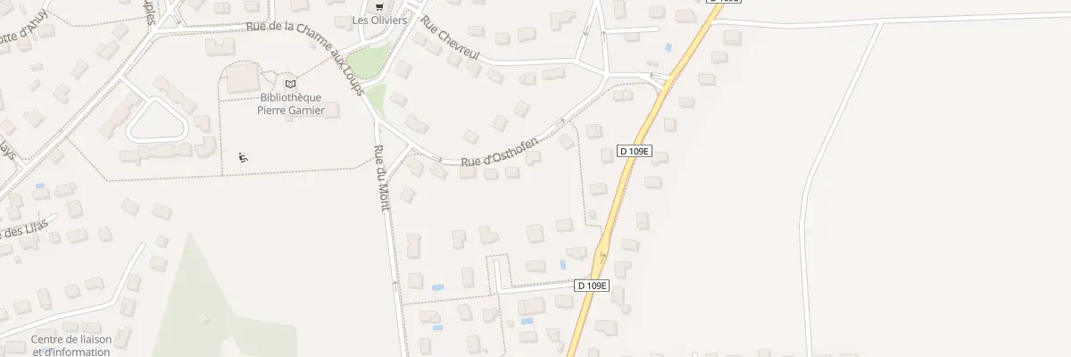 Plan du 3 Rue d’Osthofen à Belleneuve