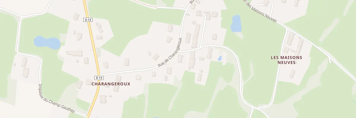 Plan du 20 Imp de Romain à Saint-Usuge