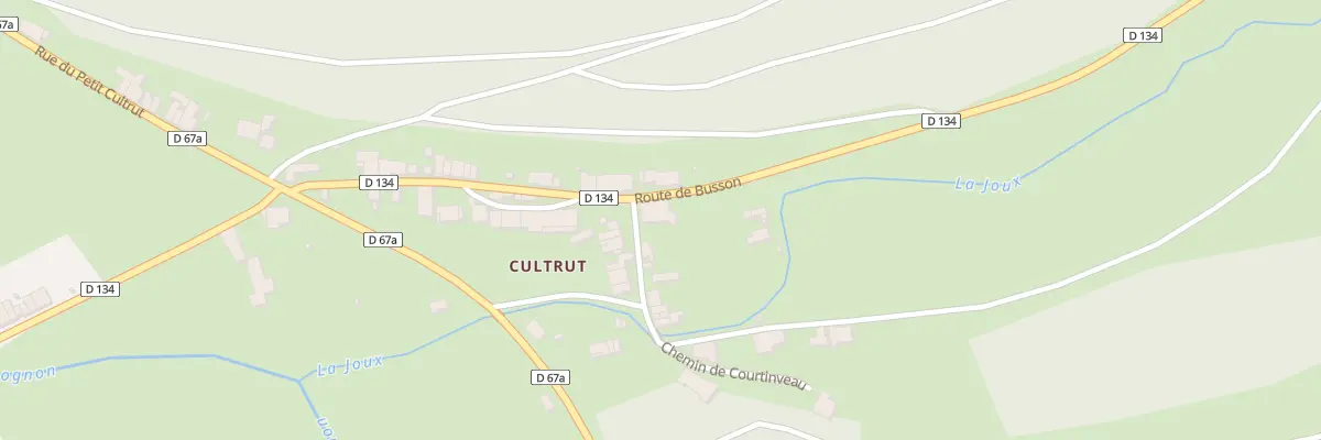 Plan du 1 Rue de la Sabotterie à Roches-Bettaincourt