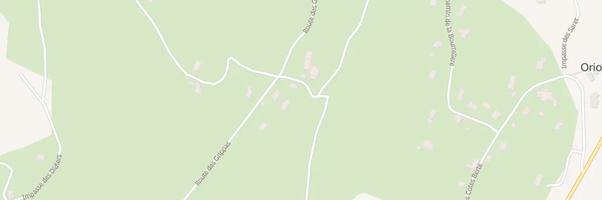 Plan du 1075 Che de la Bourreliere à Oriol-en-Royans