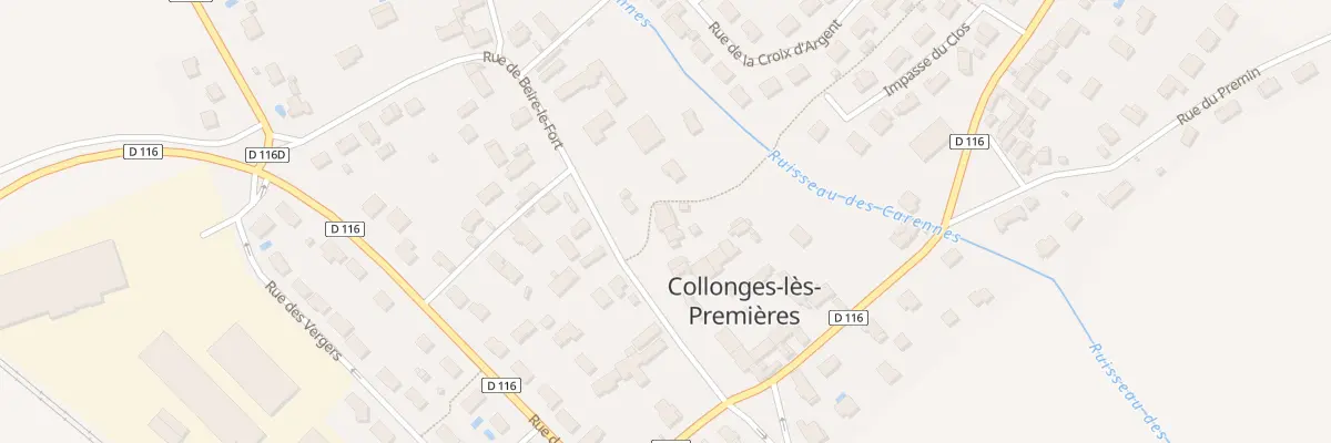 Plan du 18 Rue de Beire-le-fort à Collonges-et-Premières