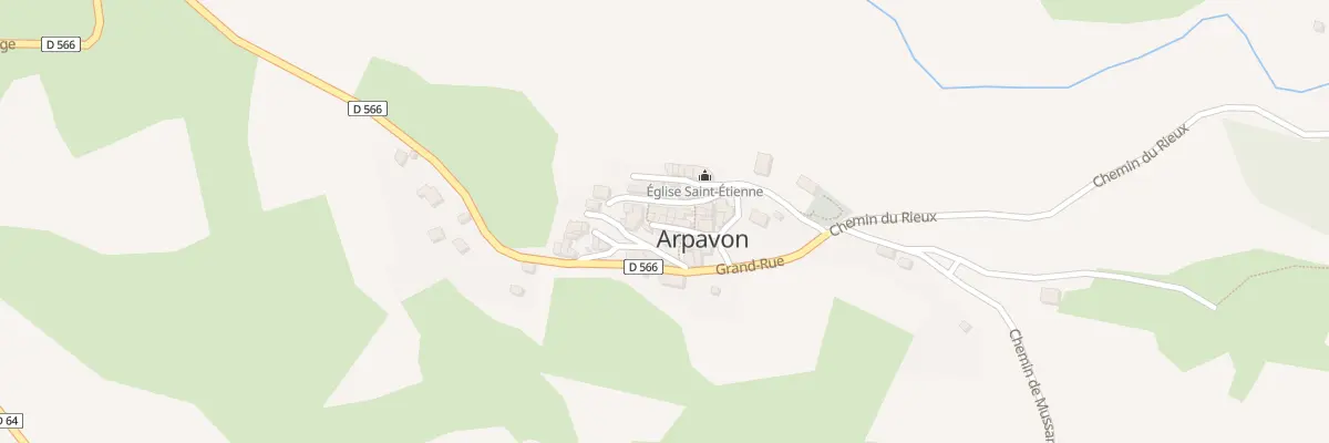 Plan du 5009A Le Village à Arpavon