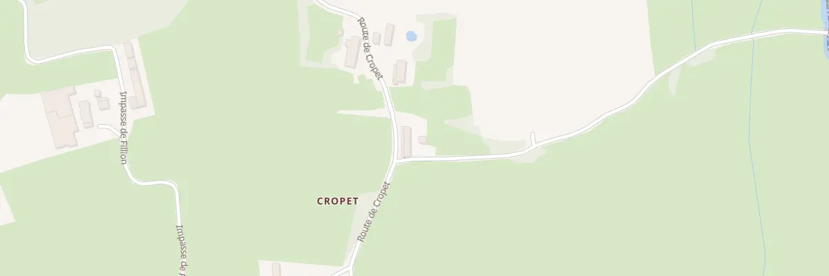 Plan du 930 Rte de Cropet à Beaupont