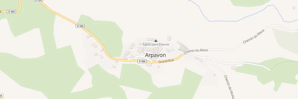 Plan du 5009 Le Village à Arpavon