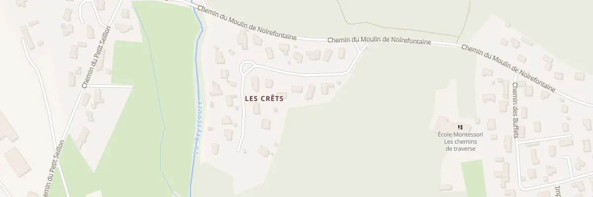 Plan du 131B Imp du Bois des Crêts à Montagnat