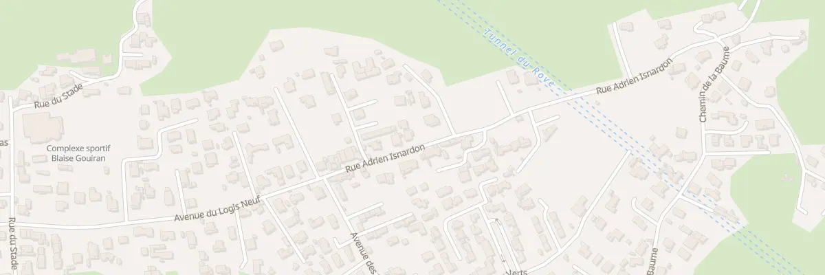 Plan du 17A Rue Adrien Isnardon au Rove