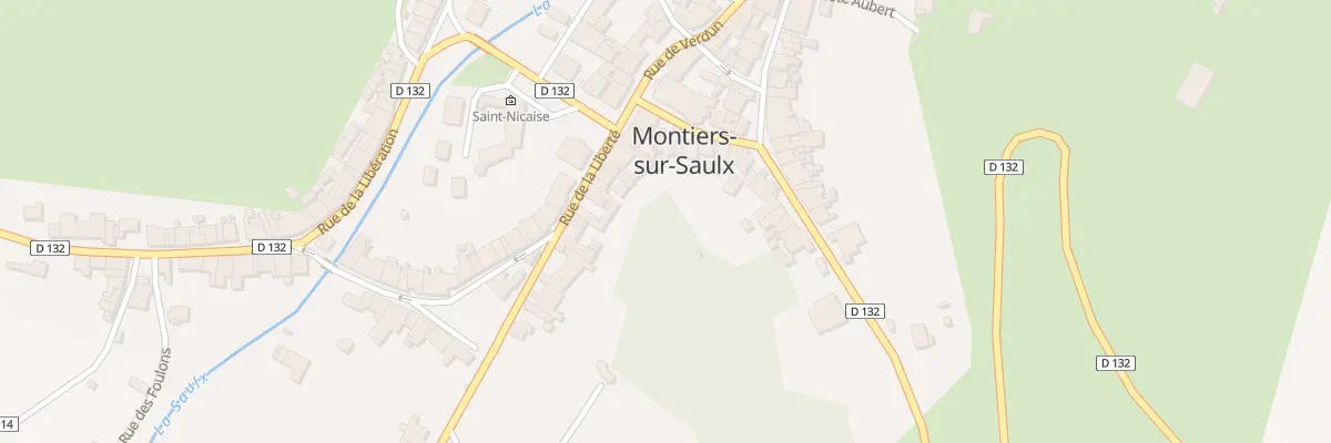 Plan du 7 Rue de la Liberté à Montiers-sur-Saulx