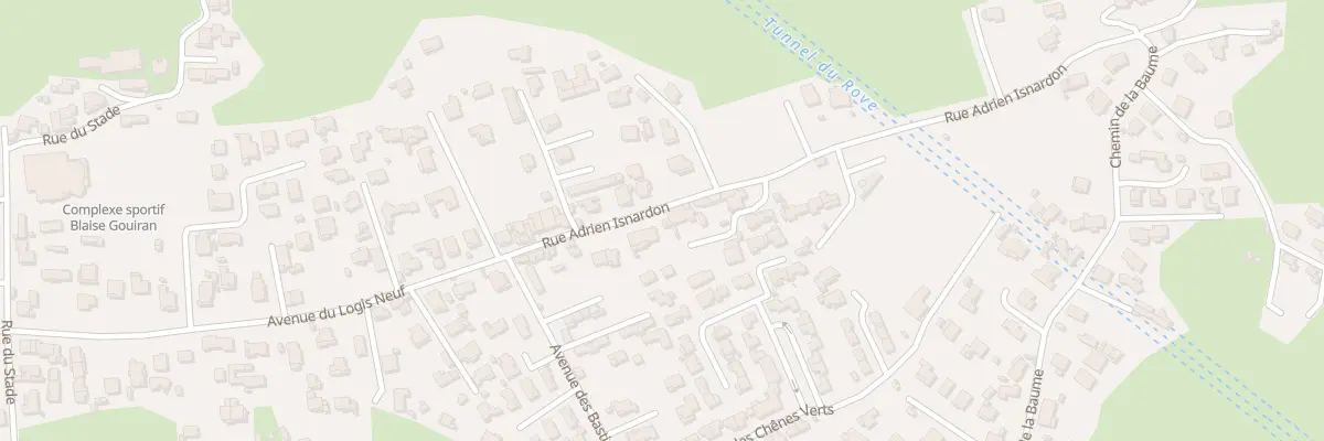 Plan du 16 Rue Adrien Isnardon au Rove