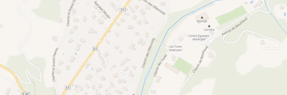 Plan du 250 Che des Villecrozes à Buis-les-Baronnies