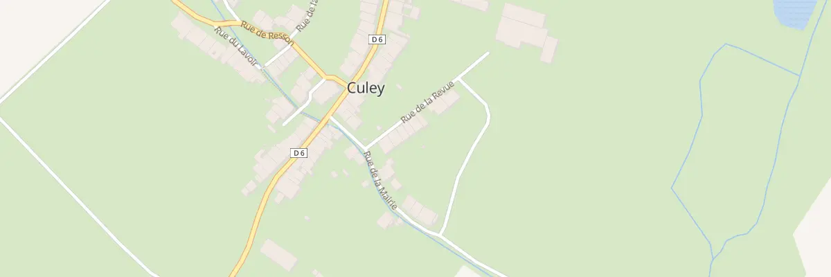 Plan du 8 Rue de la Revue à Culey