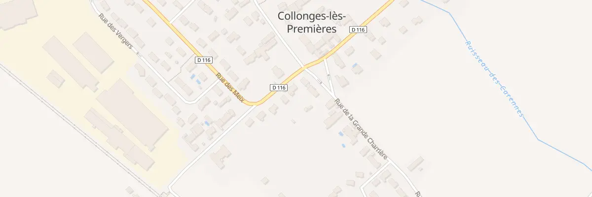 Plan du 3 Rue de la Gare à Collonges-et-Premières