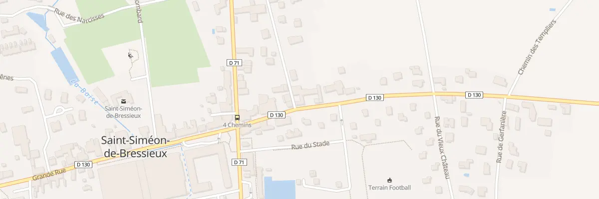 Plan du 309 Rue des Vignes à Saint-Siméon-de-Bressieux