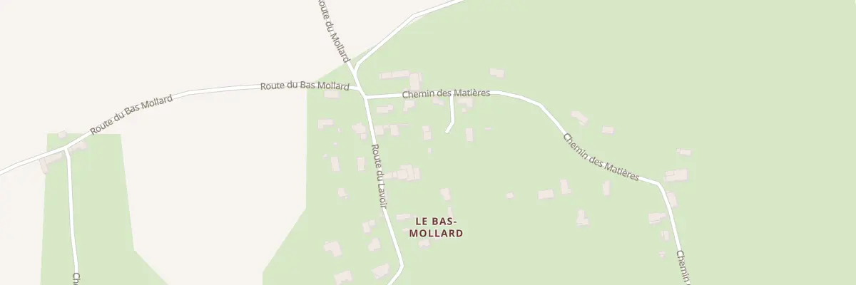 Plan du 90 Che des Matières à Châtonnay