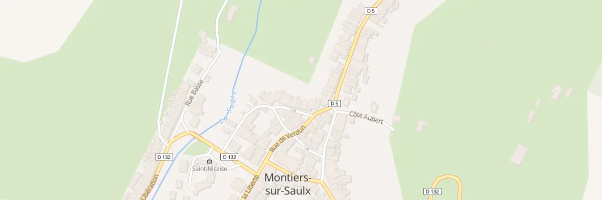 Plan du 15 Rue Jeanne d’Arc à Montiers-sur-Saulx