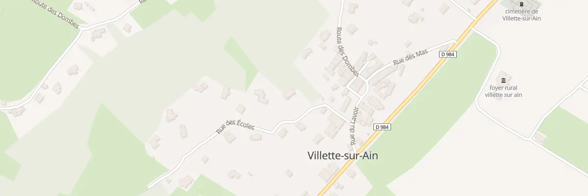 Plan du 5013 Le Village à Villette-sur-Ain