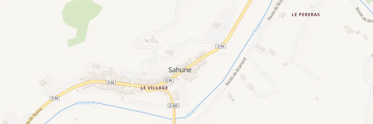 Plan du 5014 Le Village à Sahune