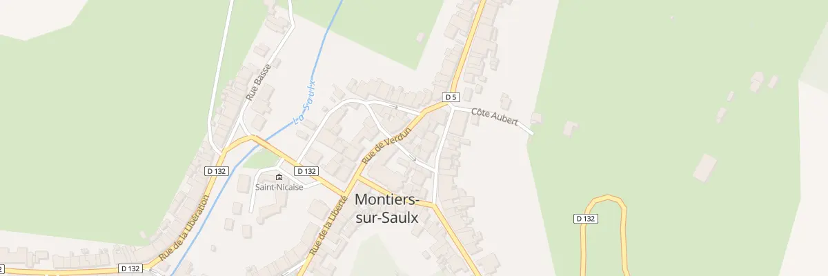 Plan du 6 Rue de Verdun à Montiers-sur-Saulx