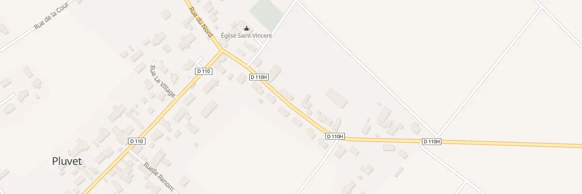 Plan du 3 Rue du Levant à Pluvet