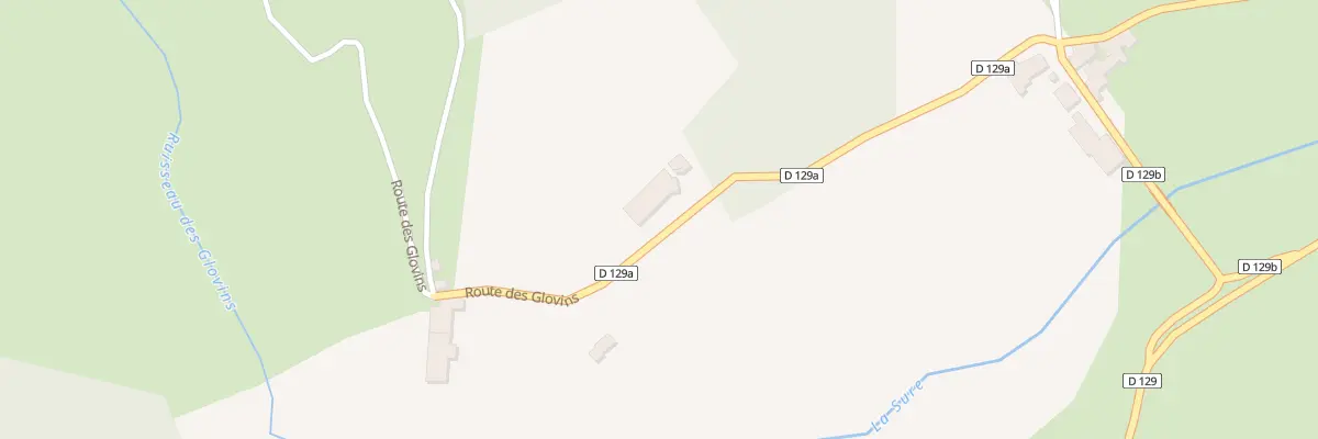 Plan du 290 Rte des Glovins à Saint-Julien-en-Quint
