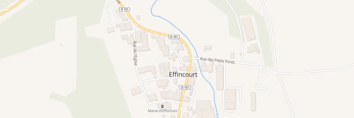 Plan du 9001 Rue du Roncheroy à Effincourt