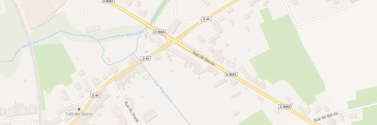 Plan du 5096B Rue de Bel Air à Margut