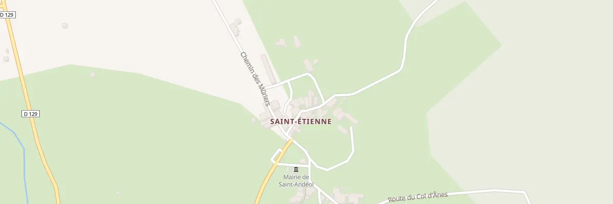 Plan du 5062 Saint Etienne à Saint-Andéol