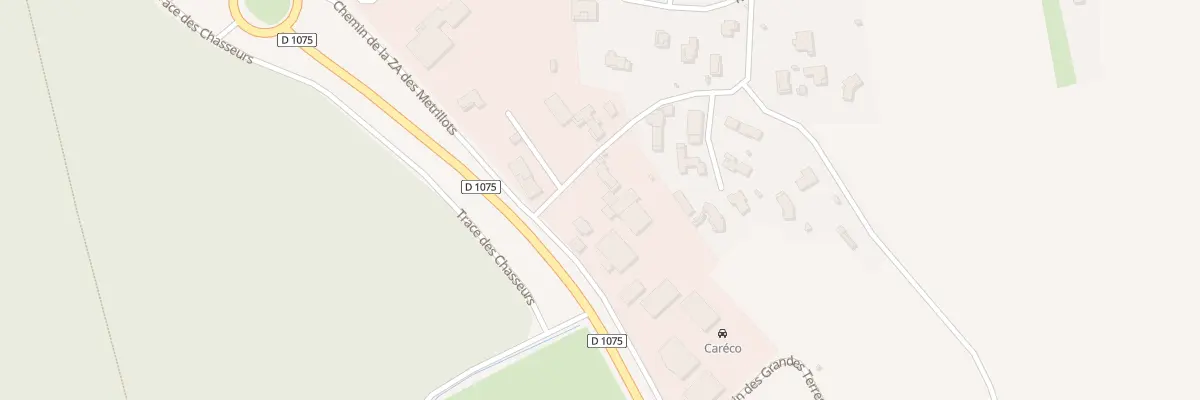 Plan du 64 Che des Metrillots à Montagnat