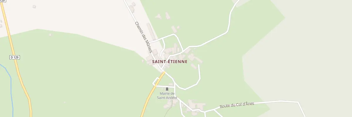 Plan du 61 Che de Loche à Saint-Andéol
