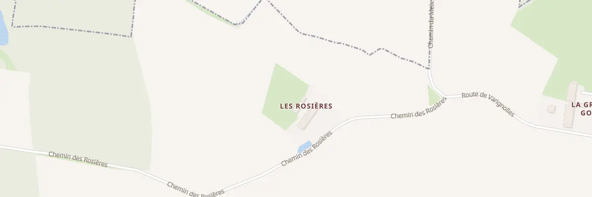 Plan du 220 Chem de Rosieres à Condal