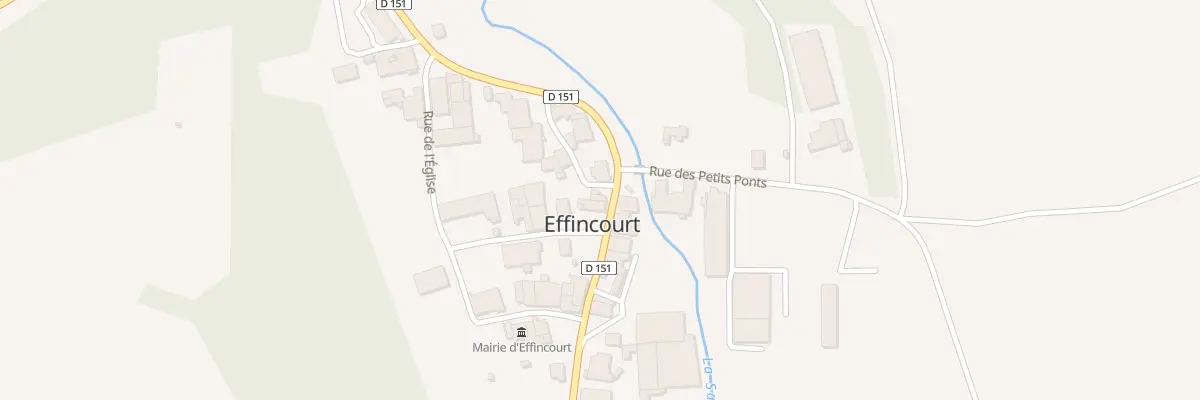 Plan du 7 Rue Grande Rue à Effincourt