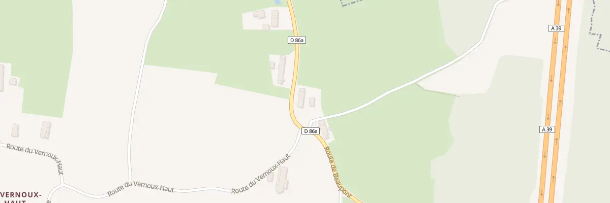 Plan du 5105 Les Bordes à Pirajoux