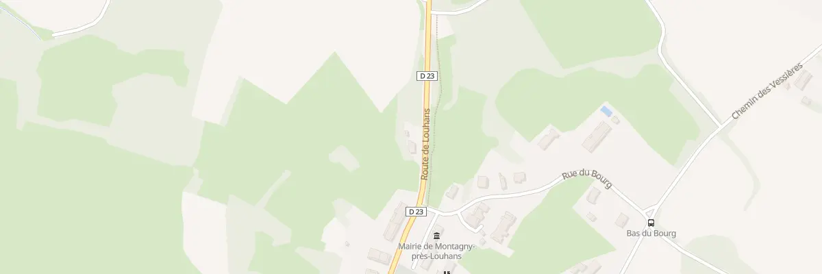 Plan du 1230 Rte de Louhans à Montagny-près-Louhans