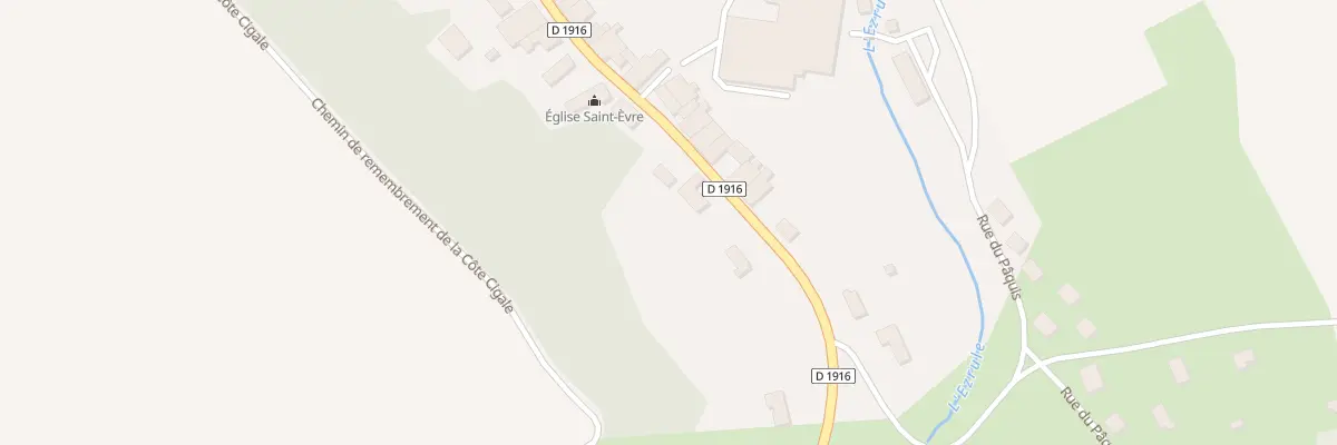 Plan du 5 Voie Sacrée à Rosnes à Raival