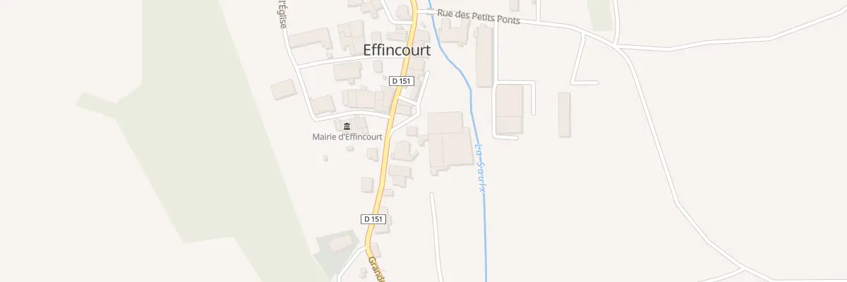 Plan du 8 Rue Grande Rue à Effincourt