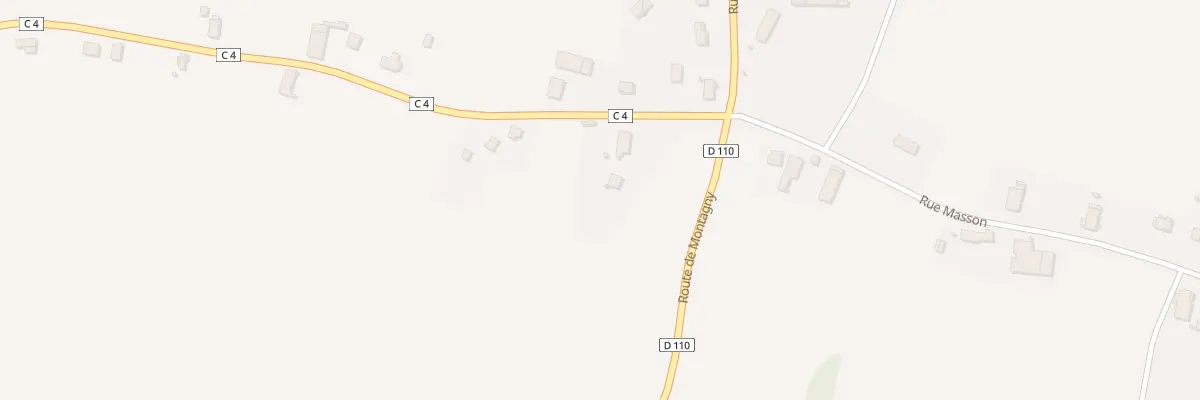 Plan du 3 Rte de Pagny à Franxault