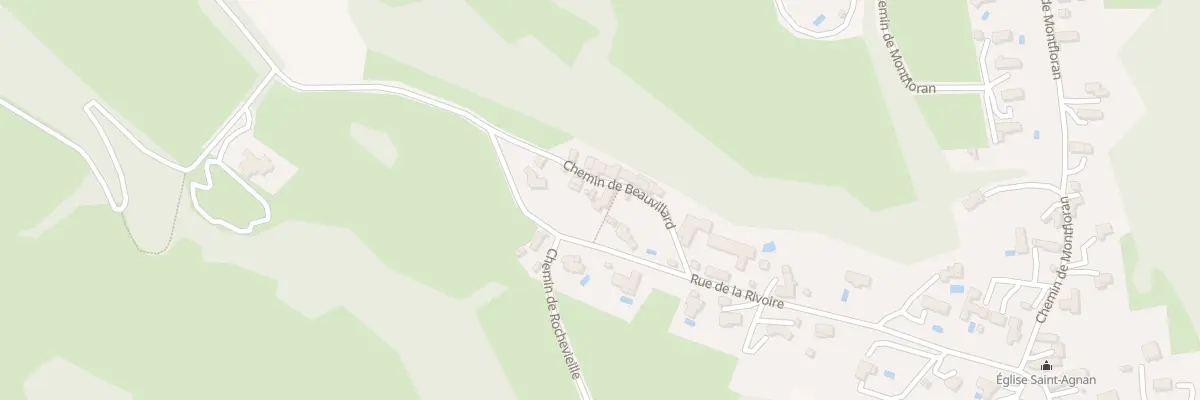 Plan du 105 Chem de Beauvillard à Vénérieu