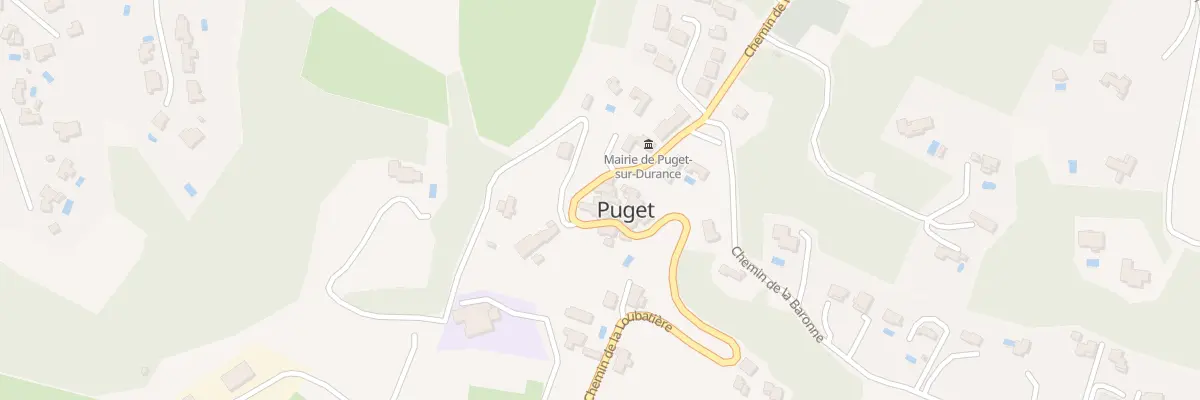 Plan du 744 Che de la Loubatiere à Puget